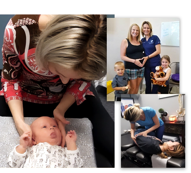 Chiropractor Cypress TX Veronica Claudia Kusnir With Patients